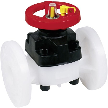 Membranventil flenset DIN PN10/16