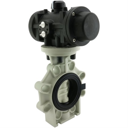 K4OSM med pneumatisk aktuator DA