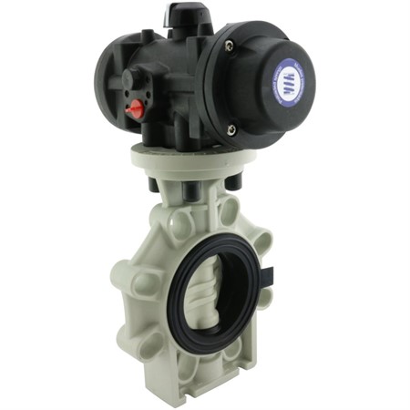 K4OSM med pneumatisk aktuator NC