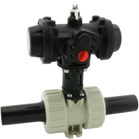 M1BEM - med pneumatisk aktuator NC